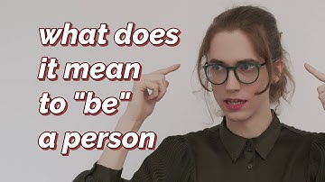 What Does It Mean To "Be" A Person | Mia Mulder
