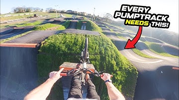 A MOUNTAIN BIKERS DREAM PUMP TRACK - IT HAS ONE THING THE OTHER DON