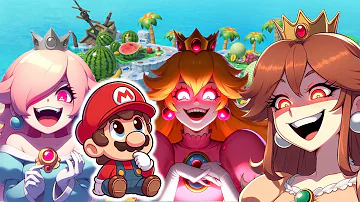 Mario Party but it's 1 vs 3... (Mario vs all 3 Princesses)