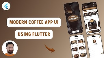 Build a Modern Coffee App UI using Flutter | Flutter ui design Tutorial