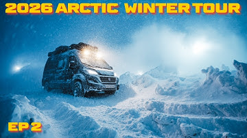 Arctic in Winter: What is Life Really Like Alone... in a Van? SNOW STORM Extreme Camping & Surviving