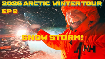 Arctic in Winter: What Life is Really Like Alone... in a Van! SNOW STORM Extreme Camping & Surviving