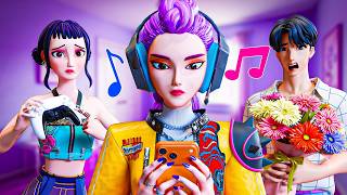 RUMI IGNORES EVERYONE FOR 24 HOURS! KPop Demon Hunters Animation