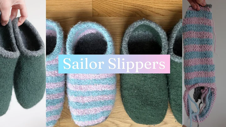 I knit the viral Sailor Slippers - my honest experience