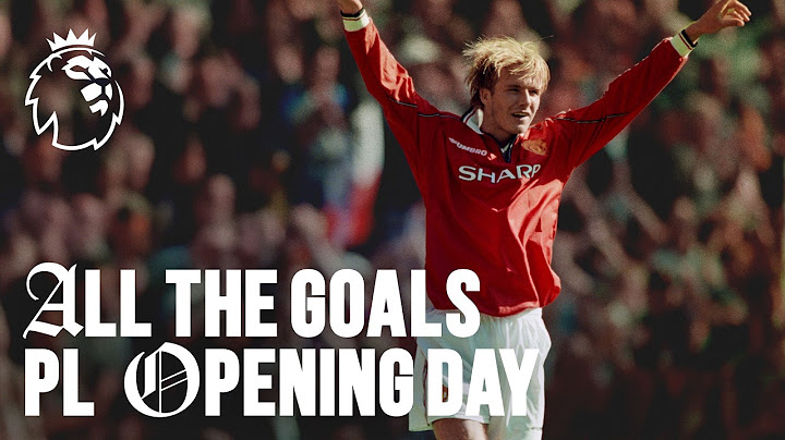 Manchester United Premier League Opening Day (1992-2024) | All The Goals