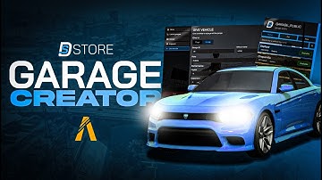 Fivem Script | Advanced Garage Creator (ESX, QBCore & Standalone)