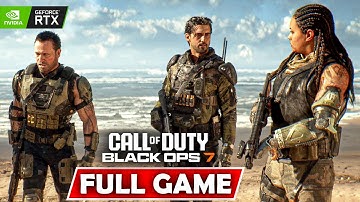 Call of Duty BLACK OPS 7 | Full SOLO Campaign Gameplay Walkthrough (RTX 5090) Ray-Tracing Graphics