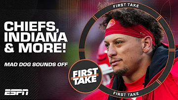 MAD DOG SOUNDS OFF 🔊 Chiefs get EVERY SINGLE CALL, Indiana is RIDICULOUS & more! 🗣️ | First Take