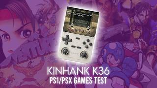 PS1/PSX games on the hidden retro handheld | Kinhank K36