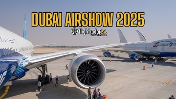 Dubai Airshow 2025 (up close with the 777X!)