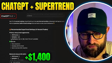 ChatGPT Trading on Pocket Option | EMA + SuperTrend 5-Second Strategy