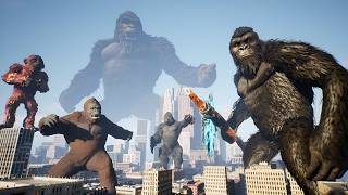 Evolution of KING KONG (1933-2024)
