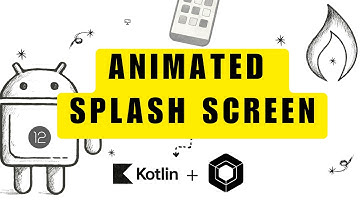 Design Android Animated Splash Screen in 10 min | Splash API | Compose | Tutorial