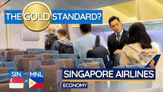 My SINGAPORE AIRLINES Experience! Singapore to Manila | TRIP REPORT | Economy Class