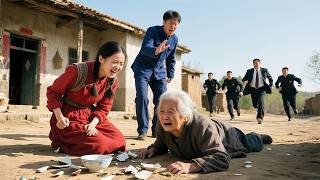The Old Lady Was Abused by Her Son And His Wife,Until Her Richest Brother Came—Everything Changed!