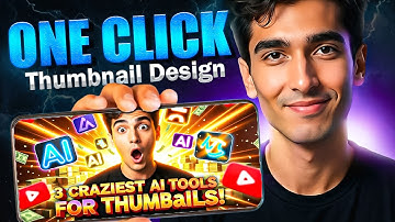 3 Insane AI Tools to Instantly Create YouTube Thumbnails (No Design Skills Needed!)