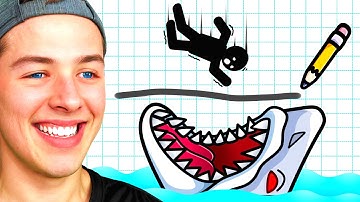 SAVING my STICKMAN from INSTANT DEATH in Draw 2 Save!