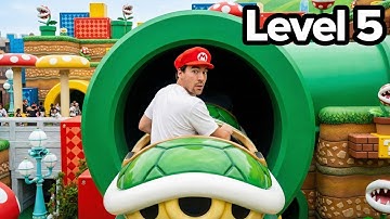 I Tried 5 Levels of Theme Parks