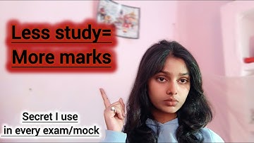 Secret tricks I use to top the exam even when I studied less📝 | Solve any Ques using these