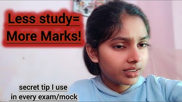 Secret tricks I use to top the exam even when I studied less📝 | Solve any Ques using these