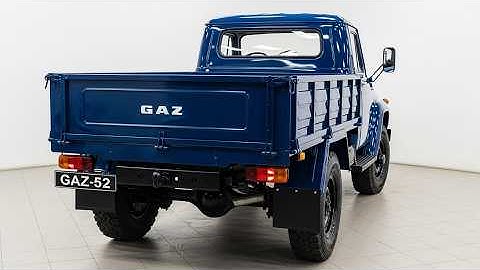 Gloednieuwe 2026 GAZ 52-truck – Klassieke spirit, moderne kracht