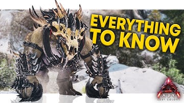 OSSIDON: Everything To Know & How To Tame It! | ARK: Survival Ascended