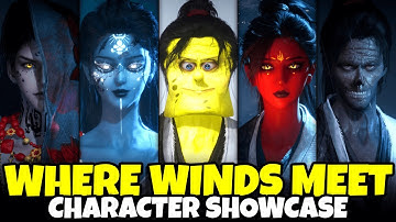 Where Winds Meet Character Creation Showcase | BEAUTIFUL & CRAZY MALE & FEMALE CHARACTERS!
