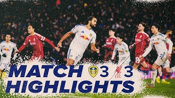 Leeds United 3-3 Liverpool | Premier League highlights | Tanaka 96th-minute equaliser!