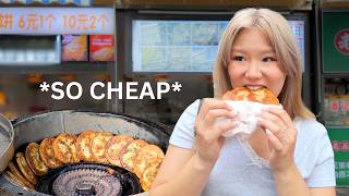 ONLY eating STREET FOOD for 24 hours in SHANGHAI