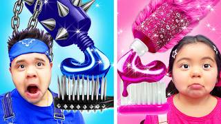 Good Kid Vs Bad Kid |  Genius Babysitting Hacks & Cool Nanny Situations  by Crafty Hacks