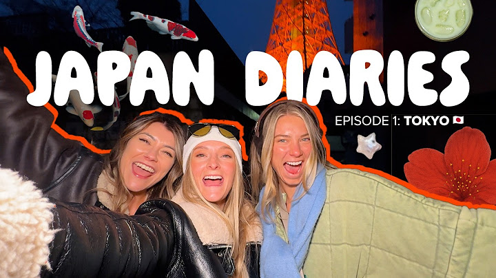 JAPAN TRAVEL VLOG | ep 1 | 3 Days in Tokyo 🇯🇵 shopping, sushi, matcha, thrifting, shrines & more! 🍣