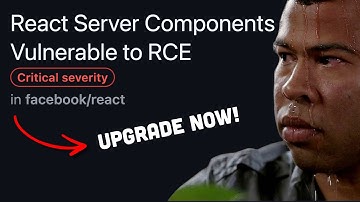 React’s Worst Vulnerability Ever (RCE Exploit Explained)