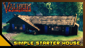 Valheim: Starter Base - Wood Only & Beginner Friendly - (Build Guide)