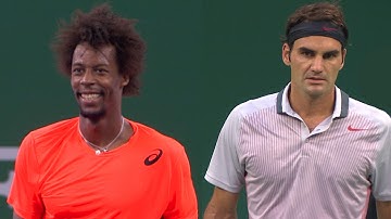 The Dramatic Federer vs Monfils Match You’ve Never Seen ● When Talent Meets Entertainment Part 2 