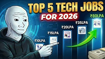 5 Tech Jobs With The HIGHEST PAY in 2026 (Massive Skill Shortage)