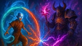 What If Aang the last Airbender Came Into Warhammer 40K?