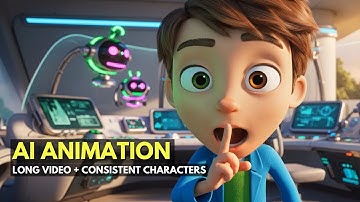 How to Create Long AI Animation Videos with Consistent Characters | VEO 3.1 + Google Flow