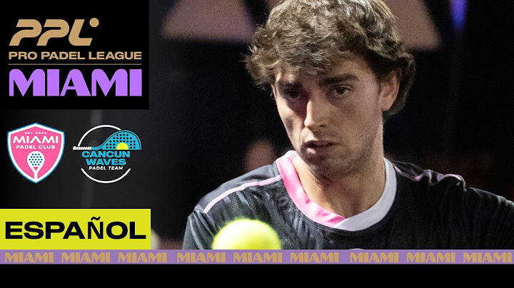 🏆 GRAN FINAL MASCULINA – Cancun Waves (Ruiz/Bianco) vs Miami Padel Club (Tapia/Alonso) | Miami 2025