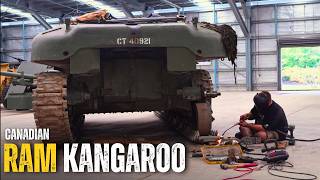 WORKSHOP WEDNESDAY: Track MAINTENANCE on the Canadian Ram Kangaroo!