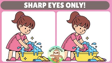 🦥 🧩 Zoek 3 verschillen | Test je scherpe ogen l EP 4 🧩