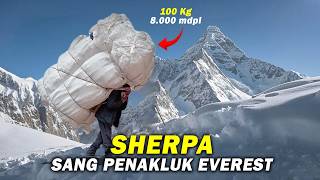 Tanpa Suku Sherpa Pendaki Everest Bisa Apa? Kekuatan Sherpa Membawa 100 Kg Logistik Pendaki Everest