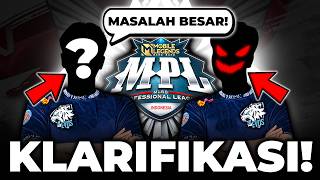 MASALAH BESAR!! TIM EVOS SAMPE KLARIFIKASI!!!😱🔥| EVOS TV, MPL ID, MPL Indonesia, MPL INDO, EVOS VAN