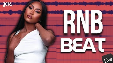 How to make R&B: beat from scratch (music producer vlog 1)