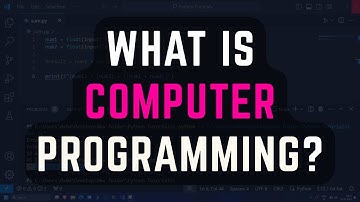 Introduction to Computer Programming | What is it? Programming Language Types
