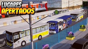 LINHA DE RUAS APERTADAS COM ONIBUS MENOR - PROTON BUS SIMULATOR