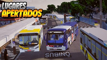 LINHA DE RUAS APERTADAS COM ONIBUS MENOR - PROTON BUS SIMULATOR