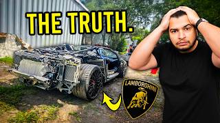 The Ugly Truth About Rebuilding My Abandoned Lamborghini Aventador (NOT CHEAP)