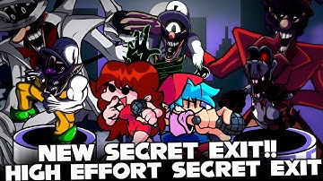 FNF | NEW SECRET EXIT!! - Mario