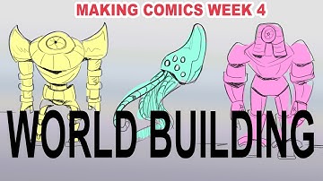 How to use Concept Art to Design Comic Worlds