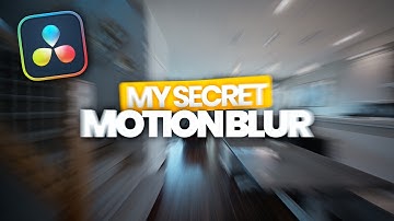 My Secret to Smooth Motion Blur in DaVinci Resolve